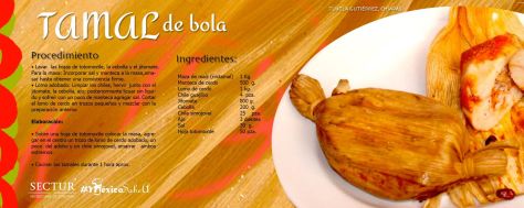 receta de tamal de bola